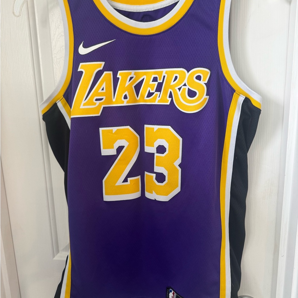 Men’s Los Angeles Lakers James #23 NBA Swingman